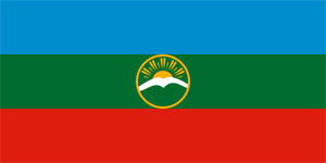 Флаг Карачаево-Черкесии. Источник: http://ru.wikipedia.org