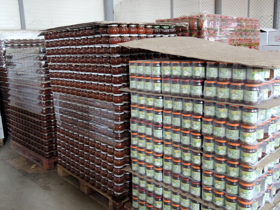 Джемы на складе. Джемы на складе.