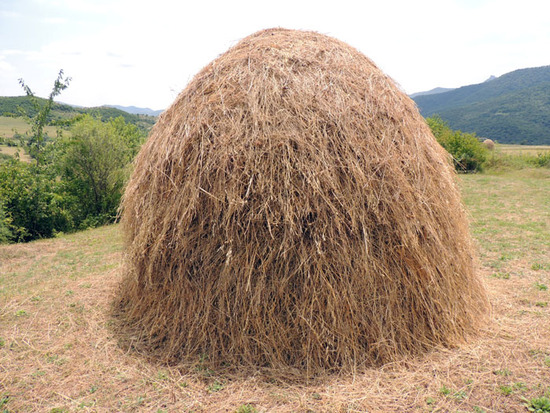 Стог сена. Стог сена.