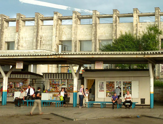 Автостанция города Владикавказ. Фото: Fred Schaerli, http://ru.wikipedia.org/