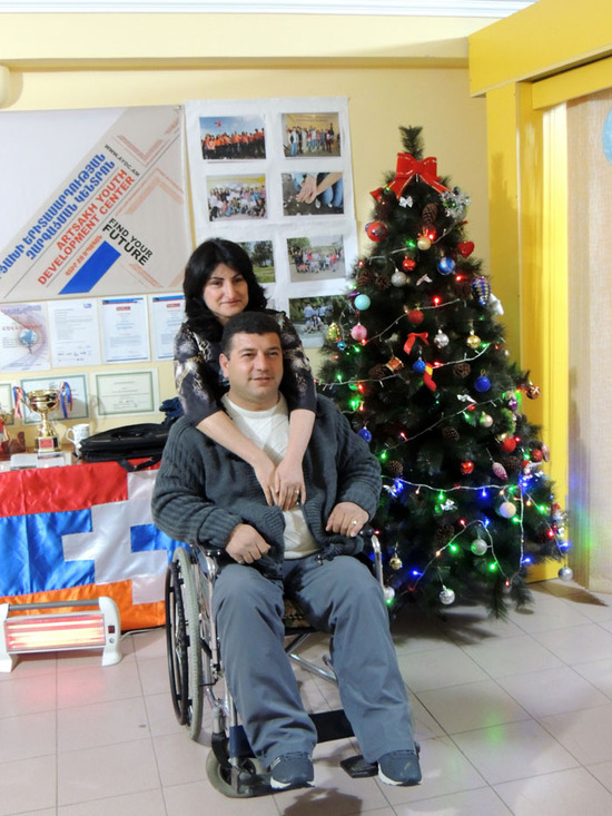 Давид с супругой Леной. Давид с супругой Леной.