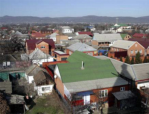 Станица Орджоникидзевская в Сунженском районе Ингушетии. Фото: temirov1960, http://wikimapia.org