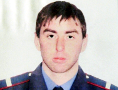 Старший сержант полиции Арсен Шампаров. Фото: http://07.mvd.ru/news/item/1140674