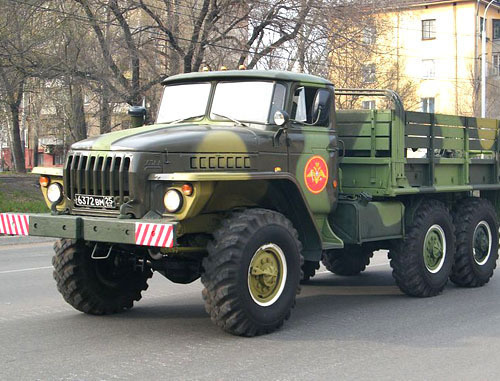 Военный грузовик "Урал". Фото: Andshel, http://ru.wikipedia.org/ Военный грузовик "Урал". Фото: Andshel, http://ru.wikipedia.org/
