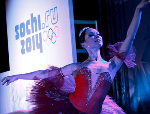 Репетиция церемонии открытия зимних Олимпийских игр в Сочи. Фото http://sochi2013.com/ Репетиция церемонии открытия зимних Олимпийских игр в Сочи. Фото http://sochi2013.com/