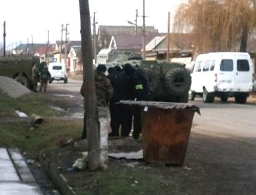 Спецоперация в городе Чегем, Кабардино-Балкария. Фото http://nac.gov.ru/ Спецоперация в городе Чегем, Кабардино-Балкария. Фото http://nac.gov.ru/