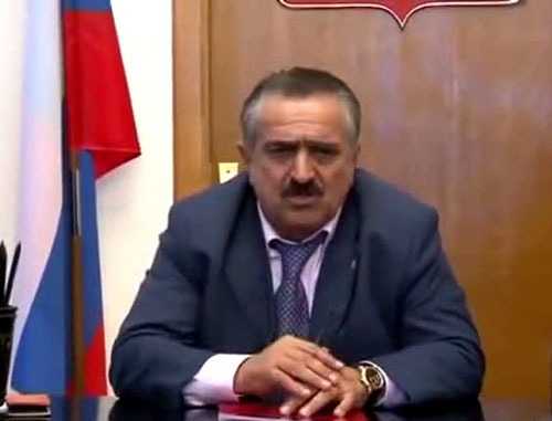 Гаджи Махачев. Кадр из видео с www.youtube.com Гаджи Махачев. Кадр из видео с www.youtube.com