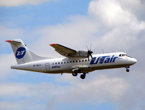 Самолет авиакомпании UTair. Фото: E233renmei, http://commons.wikimedia.org/ Самолет авиакомпании UTair. Фото: E233renmei, http://commons.wikimedia.org/