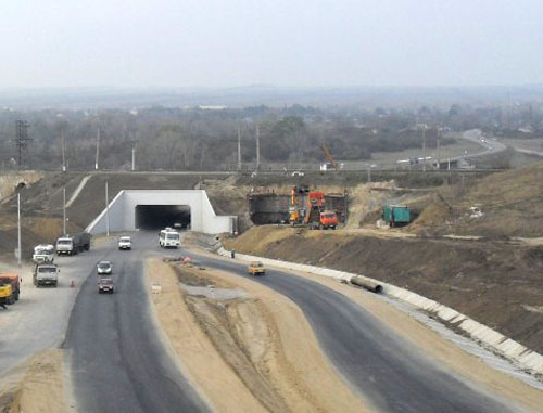 Автодорога "Зеленокумск - Георгиевск" в Ставропольском крае. Фото http://www.dorogisk.ru/ Автодорога "Зеленокумск - Георгиевск" в Ставропольском крае. Фото http://www.dorogisk.ru/