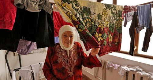 Сирийская беженка. Фото: Владимир Аносов, ЮГА.ру http://www.yuga.ru/ Сирийская беженка. Фото: Владимир Аносов, ЮГА.ру http://www.yuga.ru/