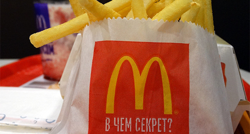 Продукция ресторан McDonald's. Фото Нины Тумановой для "Кавказского узла" Продукция ресторан McDonald's. Фото Нины Тумановой для "Кавказского узла"