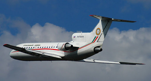 Яковлев Як-42 компании "Грозный Авиа", Фото: Павел Аджигильдяев, http://russianplanes.net/id1191 Яковлев Як-42 компании "Грозный Авиа", Фото: Павел Аджигильдяев, http://russianplanes.net/id1191