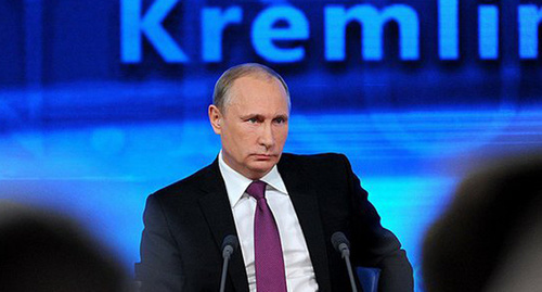 Пресс-конференция Владимира Путина. Фото: http://www.kremlin.ru/news/47250