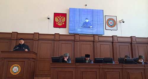 Торжественное мероприятие по случаю празднования восстановления Чечено-Ингушской АССР. 9 января, Грозный. Фото Ибрагима Эстамирова, http://grozny-inform.ru/LoadedImages/2015/01/10/foto.jpg Торжественное мероприятие по случаю празднования восстановления Чечено-Ингушской АССР. 9 января, Грозный. Фото Ибрагима Эстамирова, http://grozny-inform.ru/LoadedImages/2015/01/10/foto.jpg