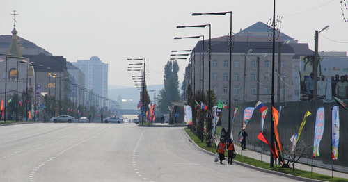 Грозный. Фото Магомеда Магомедова для "Кавказского узла" Грозный. Фото Магомеда Магомедова для "Кавказского узла"