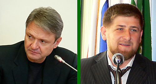 Александр Ткачёв (слева) и Рамзан Кадыров. Коллаж "Кавказского узла" Александр Ткачёв (слева) и Рамзан Кадыров. Коллаж "Кавказского узла"