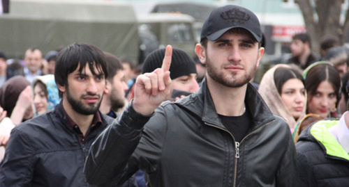 Участники митинга в Грозном, март 2015. Фото Магомеда Магомедова для "Кавказского узла"