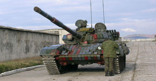 Т-72 грузинской армии. Фото https://ru.wikipedia.org