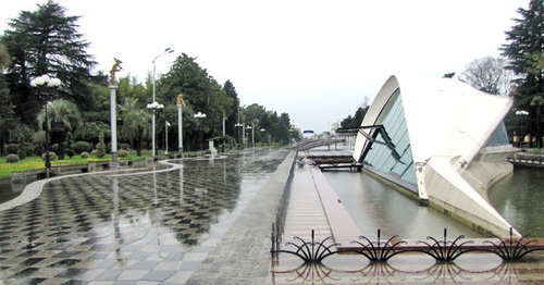 В центре Батуми. Фото Беслана Кмузова джля "Кавказского узла" В центре Батуми. Фото Беслана Кмузова джля "Кавказского узла"