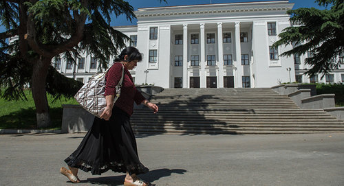 Здание парламента Южной Осетии Фото © Sputnik / Михаил Мокрушин
 http://sputnik-ossetia.ru/South_Ossetia/20170607/4274273.html