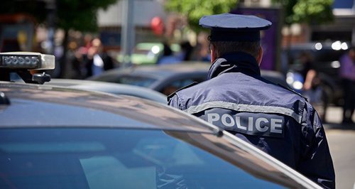 Представитель полиции в Грузии. Фото © Sputnik / Alexander Imedashvili
 https://sputnik-georgia.com/incidents/20170625/236413951/tilisshi-sportsmenebi-dachres.html