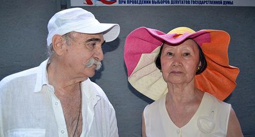 Супруги Дончи-оол. Фото Светланы Кравченко