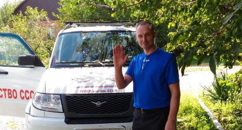 Андрей Топорков. Фото Светланы Кравченко для "Кавказского узла"