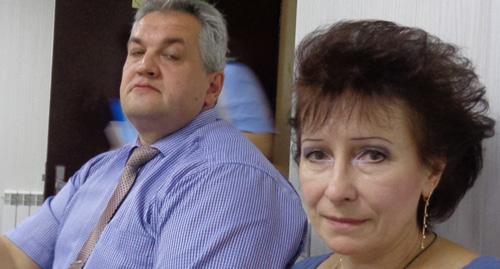 Андрей Рослов и Ирина Снытко. Фото Светланы Кравченко для "Кавказского узла"