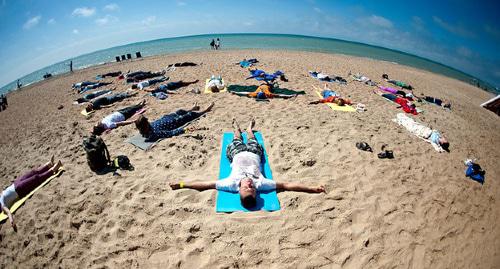 Пляж. © Фото Кирилла Костенко, "Юга.ру", https://www.yuga.ru/articles/society/7725.html Пляж. © Фото Кирилла Костенко, "Юга.ру", https://www.yuga.ru/articles/society/7725.html