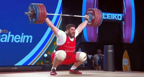 Лаша Талахадзе Фото стоп-кадр видео
International Weightlifting Federation https://www.facebook.com/pg/iwfnet/videos/
