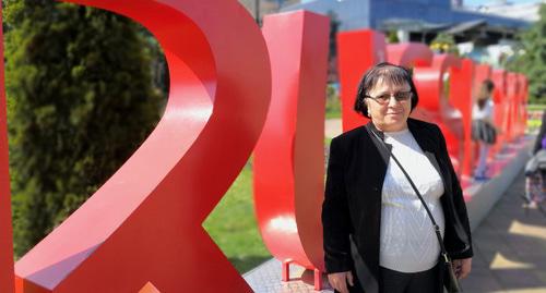  Марина  Джанджгава. Фото Светланы Кравченко для "Кавказского узла"