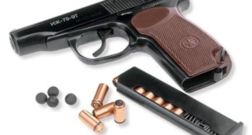 Пистолет с патронами. Фото https://www.ata-group.ru/catalog/Izh-79/ Пистолет с патронами. Фото https://www.ata-group.ru/catalog/Izh-79/