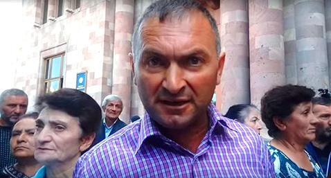 Беженец из Арцвашена, ныне проживающий в селе Чамбарак. Ереван, 20 сентября 2018 г. Фото Армине Мартиросян для "Кавказского узла"