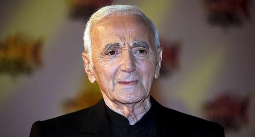 Шарль Азнавур. Фото REUTERS/ Eric Gaillard