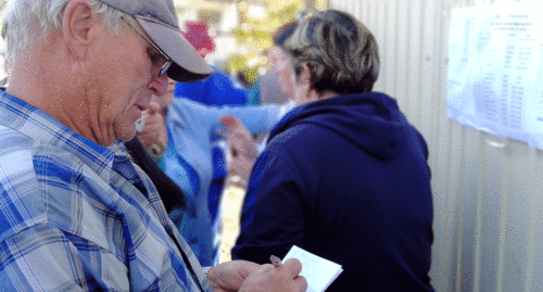 Собрание в садовом некоммерческом товариществе "Золотой гребешок" в Сочи. Фото Светланы Кравченко для "Кавказского узла"