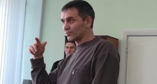Валерий Черных в суде. Фото Татьяны Филимоновой для "Кавказского узла".