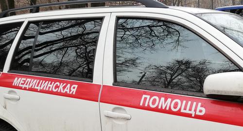 Автомобиль Скорой помощи. Фото Нины Тумановой для "Кавказского узла" Автомобиль Скорой помощи. Фото Нины Тумановой для "Кавказского узла"