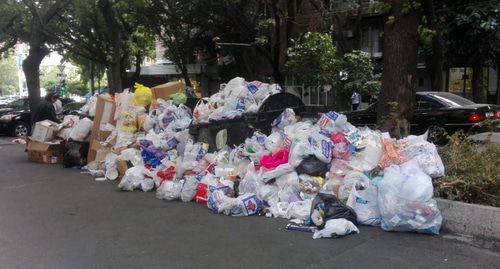 Мусорная свалка в Ереване. Фото Армине Мартиросян для "Кавказского узла"