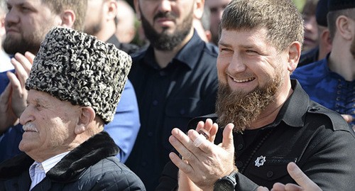 Рамзан Кадыров (справа). Фото: REUTERS/Said Tsarnayev Рамзан Кадыров (справа). Фото: REUTERS/Said Tsarnayev