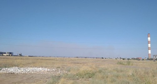 Бурое облако в небе. Фото Анастасии Сереевой Бурое облако в небе. Фото Анастасии Сереевой