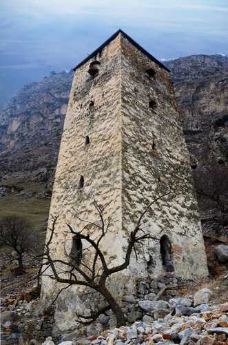 Башня Абаевых. Фото предоставлено Тенгизом Мокаевым