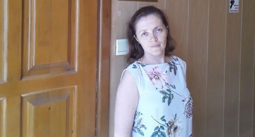 Яна Антонова в суде. Фото Анны Грицевич для "Кавказского узла". Яна Антонова в суде. Фото Анны Грицевич для "Кавказского узла".