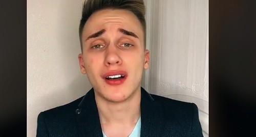 Волгоградский студент публично извинился за танец на Мамаевом кургане. Скриншот видео https://www.tiktok.com/@_sweet_boy_8_/video/6932515448302931202?lang=ru-RU&is_copy_url=1&is_from_webapp=v1