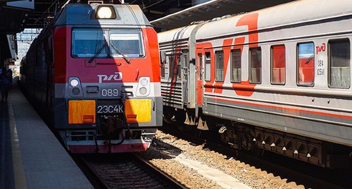 Поезд. Фото Елены Синеок, Юга.ру Поезд. Фото Елены Синеок, Юга.ру