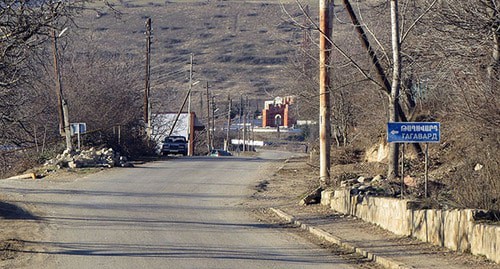 Село Тагавард Мартунинского района. Февраль 2021 г. Фото Алвард Григорян для "Кавказского узла"