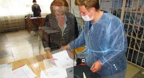 Подготовка к выездному голосованию на одном из участков в Волгограде. 18 сентября 2021 года. Фото Вячеслава Ященко для "Кавказского узла" Подготовка к выездному голосованию на одном из участков в Волгограде. 18 сентября 2021 года. Фото Вячеслава Ященко для "Кавказского узла"