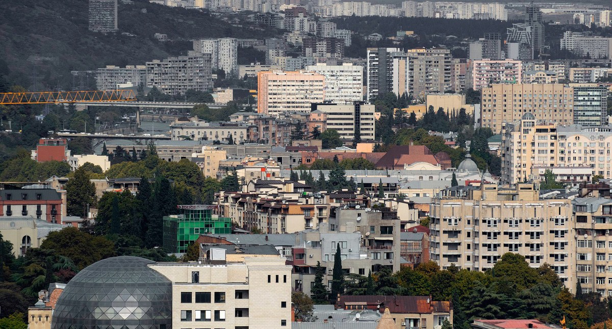 Вид на Тбилиси. Фото Мостафамераджи - https://commons.wikimedia.org/wiki/Category:Tbilisi Вид на Тбилиси. Фото Мостафамераджи - https://commons.wikimedia.org/wiki/Category:Tbilisi