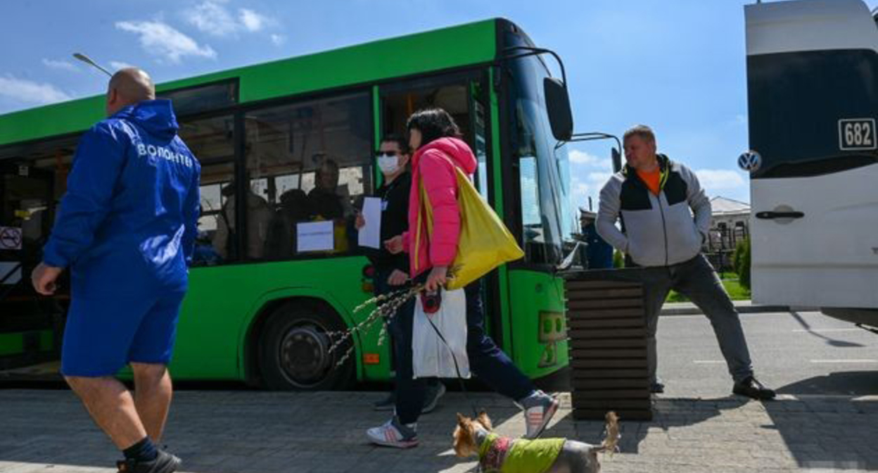 Беженцы из Донбасса в Ростовской области. Фото https://dprnews.ru/rossiya-prinyala-esche-svyshe-10-tys-bezhencev-iz-donbassa