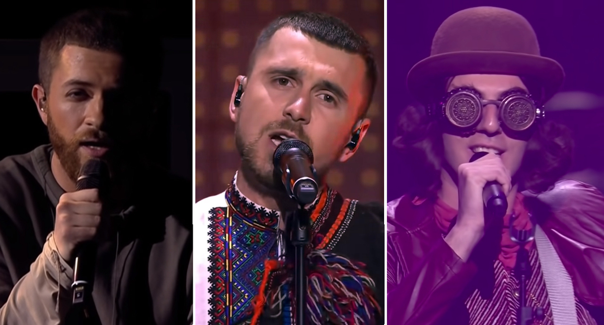 Участники "Евровидения" из Азербайджана, Украины, Грузии. Кадры видео Eurovision Song Contest
