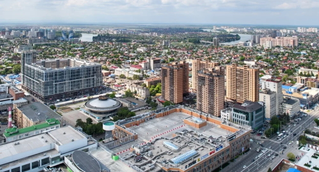 Вид на Краснодар, фото: Елена Синеок, "Юга.ру" Вид на Краснодар, фото: Елена Синеок, "Юга.ру"